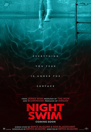 دانلود فیلم Night Swim 2024 شنا در شب دانلود فیلم Night Swim 2024 شنا در شب